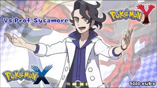 Pokémon Original Composition  Professor Sycamore Battle Music HQ [upl. by Aneloaup]