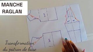 DIY MANCHE RAGLAN MÉTHODE SIMPLE ET FACILE RETOUR SUR YOUTUBE [upl. by Tur]