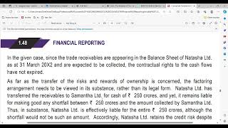 Financial Reporting Conceptual Framework charteredaccountant nov23 cafinal [upl. by Heriberto]