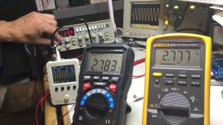 BSIDE ADM20 Multimeter Part 2 of 2  How true is True RMS [upl. by Leur]