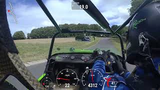 Gurston Down Speed Hillclimb Championship 25th August 2024  Caterham 7 HPC  R600kg [upl. by Primavera]