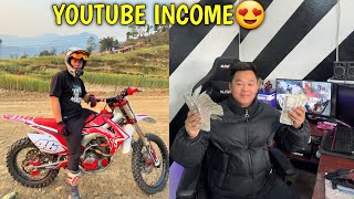 FINALLY YOUTUBE KO PAISA AAYO😍  YOUTUBE INCOME  NEW CYCLE AAYO PASAL MA [upl. by Hailahk]