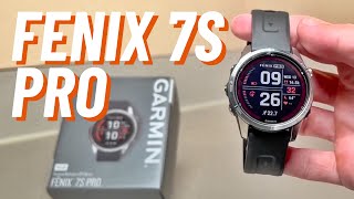 Garmin Fenix 7S Pro Solar Review  Best Sports Watch for Running amp Fitness [upl. by Idleman]