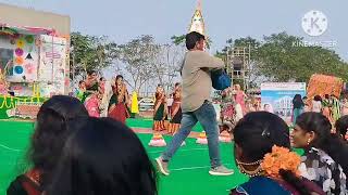 sankranthi sambaralu in malineni college guntur 2024 guntur [upl. by Corabelle]