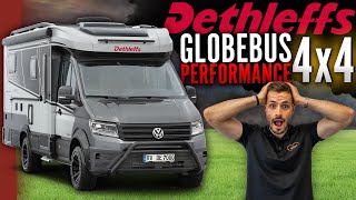 Kann Dethleffs ALLRAD 🔥  Dethleffs Globebus Performance 4x4  Caravan Salon Düsseldorf 2024 [upl. by Nidroj]