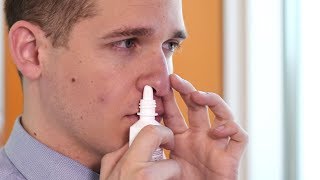 Mayo Clinic Minute Combat allergies like a pro by learning how to use your nasal spray properly [upl. by Otrebile554]