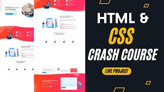 HTML and css with JavaScript full tutorials with live projectpart01 [upl. by Airamak]