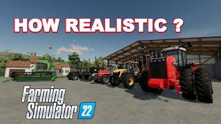 FARM TOUR  CLASSIC REALISTIC MACHINES  Farming Simulator 22  Episode 1 [upl. by Ettenuj]