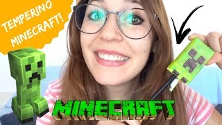 COME FARE UN TEMPERAMATITE MINECRAFT DIY Creeper sharpener [upl. by Osbourn712]