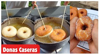 DONAS CASERAS  FÁCIL Y RÁPIDO [upl. by Shannen916]