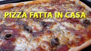 Pizza fatta in casa buona come in pizzeria [upl. by Vick965]