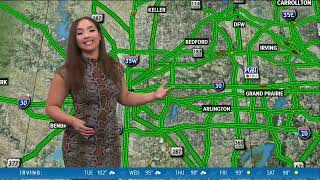 Demetria Obilors traffic guide on ABC 8 Dal15 720p 60fps H264 [upl. by Giavani]