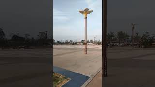 Vientiane Railway station in Laos ສະຖານີລົດໄຟນະຄອນຫຼວງວຽງຈັນ สถานีรถไฟ รถไฟลาวจีน railwaystation [upl. by Stanly960]