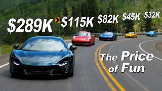 McLaren 911 Corvette Lotus amp GR86 – What’s the Price of Driving Fun  Everyday Driver [upl. by Encratis413]