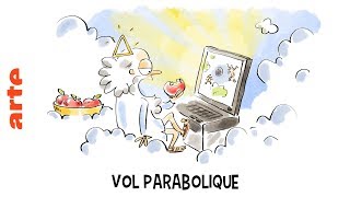 Vol parabolique  Tu mourras moins bête  ARTE [upl. by Aidua]