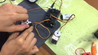 Hacked a servo motor to feedback motor position [upl. by Nyrmac632]