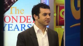 The Wonder Years star Fred Savage reunited with Danica McKellar amp Josh Saviano on GMA [upl. by Ledda]