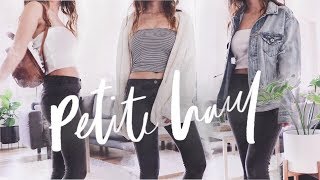 PETITE TRYON HAUL  Boohoo Urban Outfitters Tilly’s [upl. by Dominica]