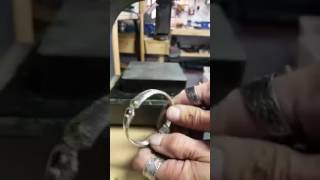 Setting Crystal Snap Rivets from Flatwearable Artisan Jewelry [upl. by Woodhead]