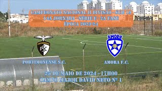 PORTIMONENSE S C VS AMORA F C SUB 19 CAMP NAC II DIV 14A JORN SERIE E 2A FASE [upl. by Olnee]