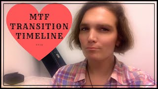 MtF Timeline  1 year on HRT [upl. by Aniloj]