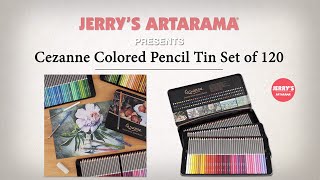 Cezanne Colored Pencils Set of 120  Product Demo [upl. by Dryden]