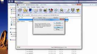 How to extract 001 files using just winrar [upl. by Tombaugh131]