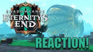 Eternity’s End – Developer Preview REACTION  World of Warcraft Shadowlands 92 [upl. by Brill]