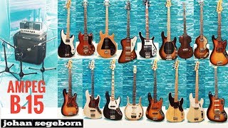 The 17 Most Classic Vintage Basses Comparison  ORIGINALS [upl. by Kai]