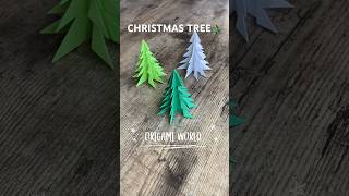 DIY CHRISTMAS TREE PAPER CRAFT TUTORIAL  HOW TO MAKE PAPER CHRISTMAS TREE  CHRISTMAS DECORATION [upl. by Venuti]