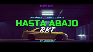 Hasta Abajo RKT  DJ ALENU RMX OficialDonOmar DaddyYankee  Old School 13 [upl. by Raff683]