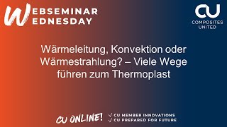 Wärmeleitung Konvektion oder Wärmestrahlung – Viele Wege führen zum Thermoplast [upl. by Latton]