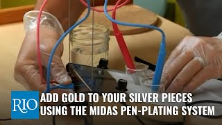 Add Gold To Your Silver Pieces Using The Midas PenPlating System [upl. by Kentiga]