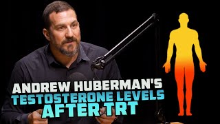 Andrew Hubermans Testosterone Levels After TRT amp Ideal Free Testosterone Levels [upl. by Halueb]