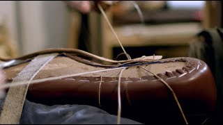 How Bespoke Italian Leather Shoes Are Made [upl. by Sgninnej]