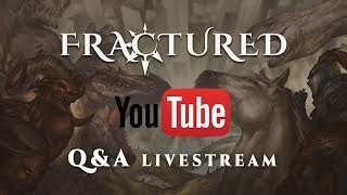 Fractured MMO  Races amp Planets QampA Livestream [upl. by Wilburt544]