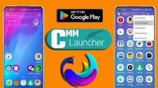 CMM Launcher Full Review  How To Use CMM Launcher  Android Launcher [upl. by Hnah]