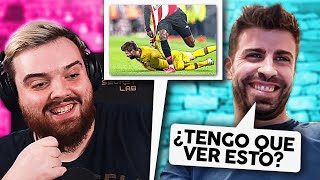 PIQUÉ REACCIONA A SUS MAYORES FAILS EN PARTIDOS  CHARLANDO TRANQUILAMENTE 1 [upl. by Werby698]