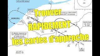 Tuto 16 Trouver RAPIDEMENT et GRATUITEMENT les cartes dapproche aux instruments [upl. by Ahsitil]