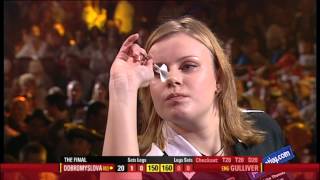 Dobromyslova V Gulliver 2008 FINAL BDO World Championship [upl. by Aurelea473]