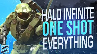 This Secret Weapon in Halo Infinite One Shots Everything [upl. by Aerdnek]