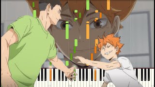 Haikyuu OST  Gears for Piano Duet ADVANCED v [upl. by Sachs65]