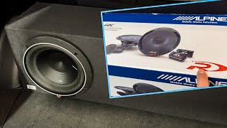 Subaru Forester Sub Fosgate 10quot Kit 2 Vias Alpine CD Kenwood Amp SD Evo6 by Felipe Nanba [upl. by Cobb913]