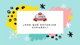 ¿Por qué estudiar español [upl. by Eimoan]