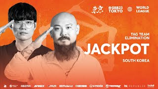 JackPot 🇰🇷 I GRAND BEATBOX BATTLE 2023 WORLD LEAGUE I Tag Team Elimination [upl. by Eilahtan]