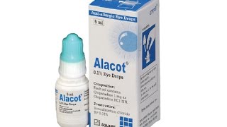 Alacot® Eye Drops [upl. by Einittirb]