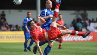 Uxbridge 22 Wembley FC  The FA Cup Preliminary Round 270812 [upl. by Anyek478]