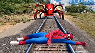 Homem Aranha e a História do Trem Aranha  Filme Completo 2024 [upl. by Samp173]