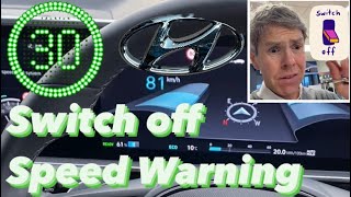 Fastest way to switch off intelligent speed limit assist warning on 2024 Hyundai [upl. by Jaeger687]