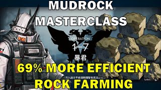 Mudrock MasterClass How to Farm Rock  Mudrock Showcase Arknights CN [upl. by Nalla]